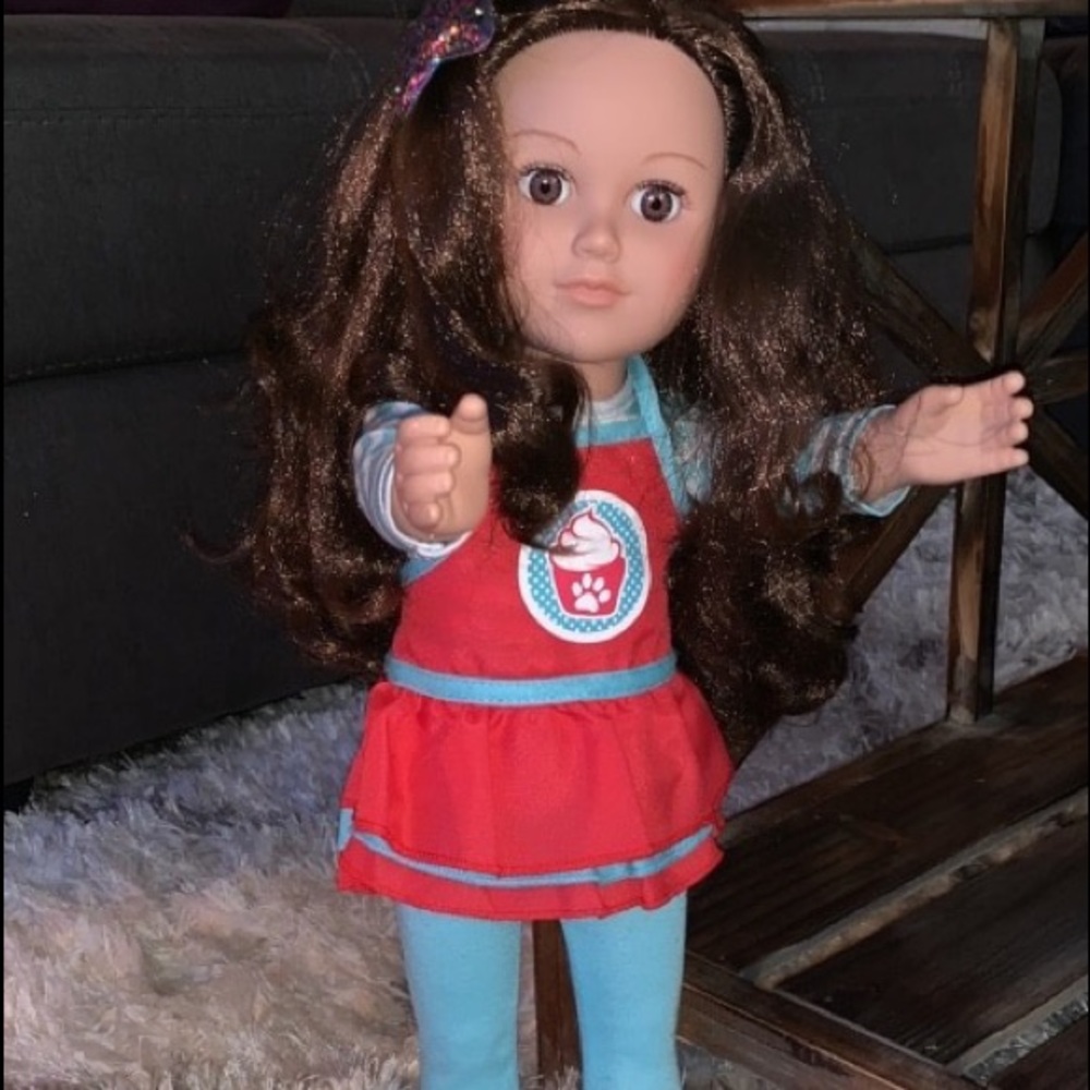 cute doll, it's like new